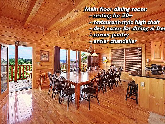 Main floor dining room