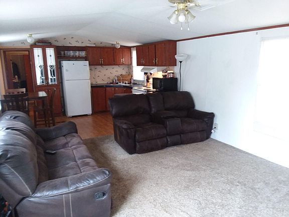 Living room with furniture