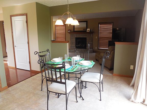 Dinette open to Kitchen