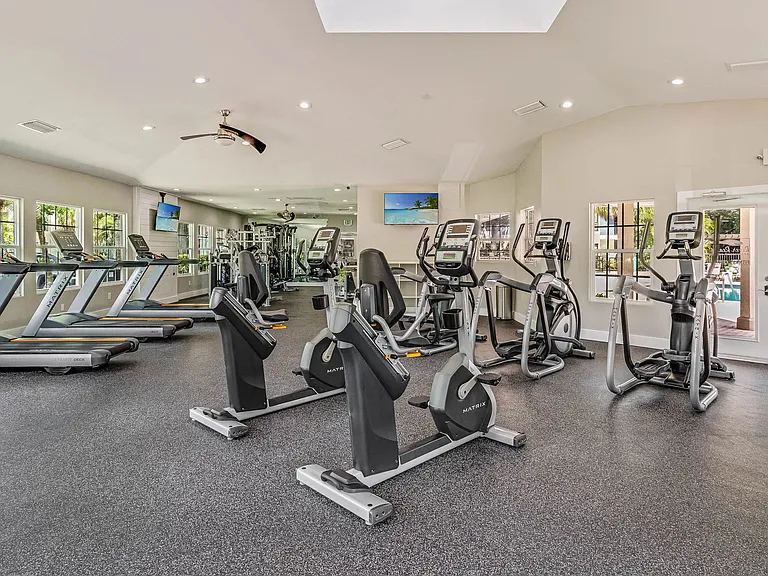 Sculpt your physique in our fully-equipped fitness haven open 24-hours a day for resident convenience!