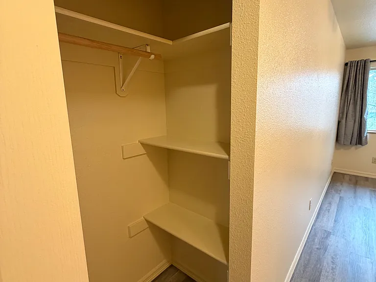 Master closet.