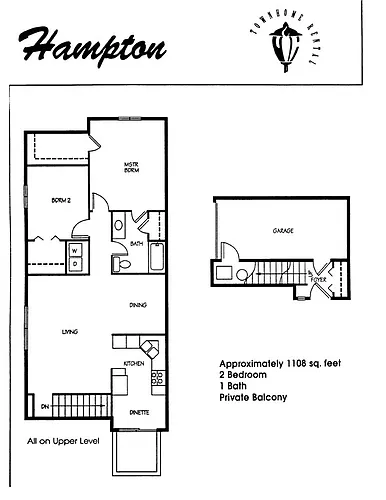 Floor plan Hampton