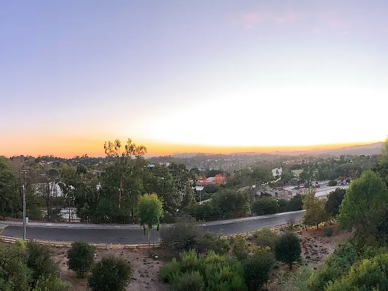 View from balcony