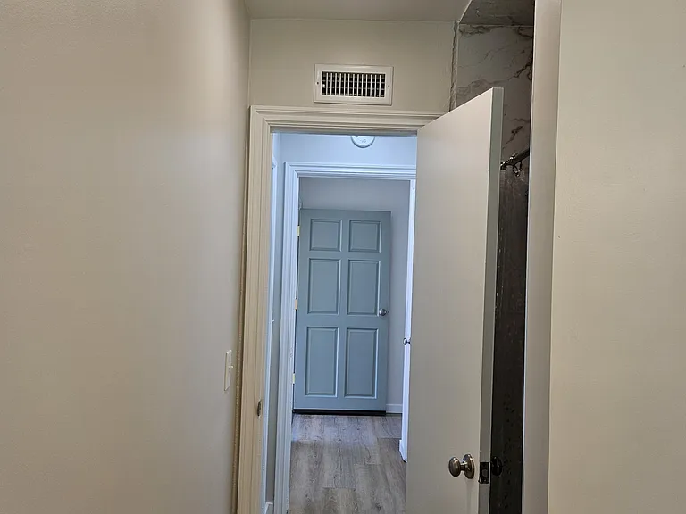 Master Bathroom Looking Toward Front Door