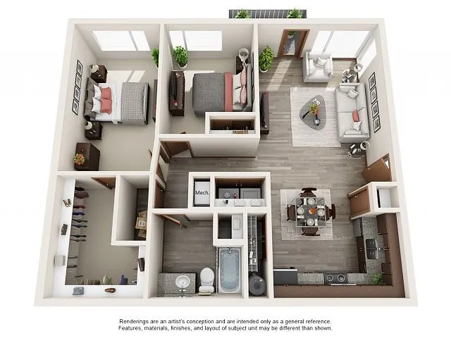 Floor plan Ten52