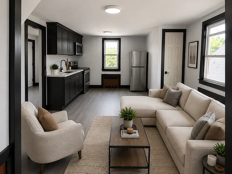 livingroom/kitchen
