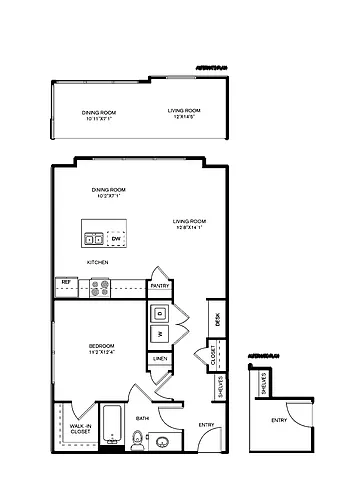 Floor plan A8