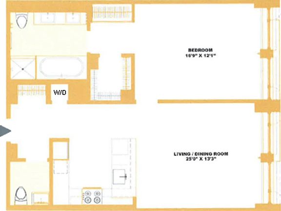 2nd image of 133 W 22nd St APT 5D