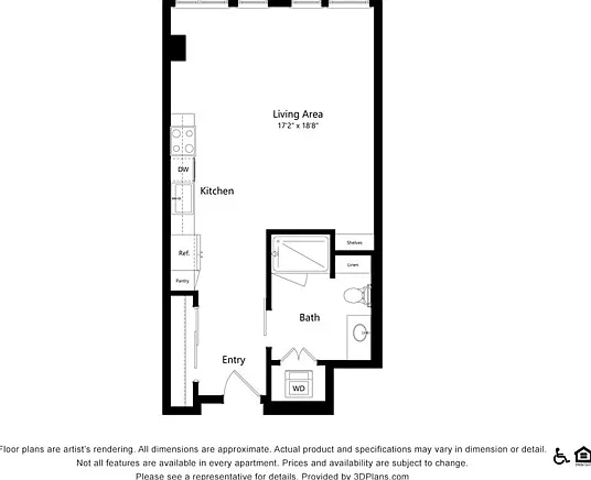 S5 | Studio | 622 sq ft S5 | Studio | 622 sq ft