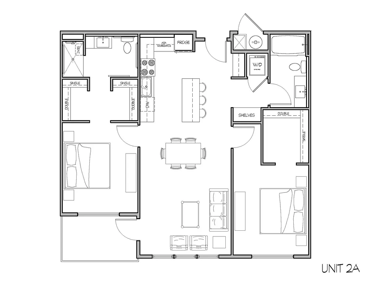 Floor plan 2A