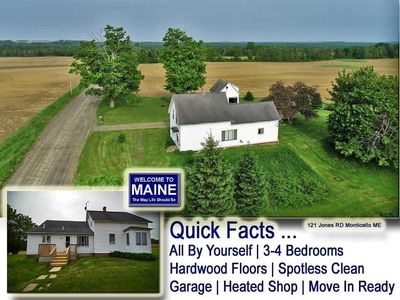 121 Jones Road, Monticello, ME, 04760