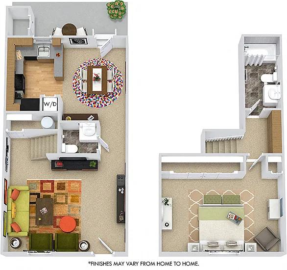 Floor plan Ashton Townhouse