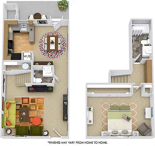 Floor plan Ashton Townhouse