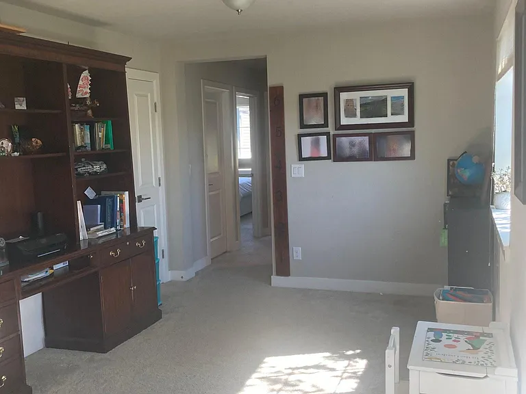 Upstairs: loft