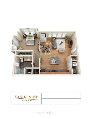 Floor plan Huger