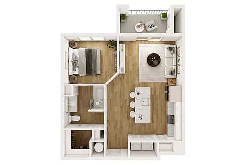 Floor plan A2A