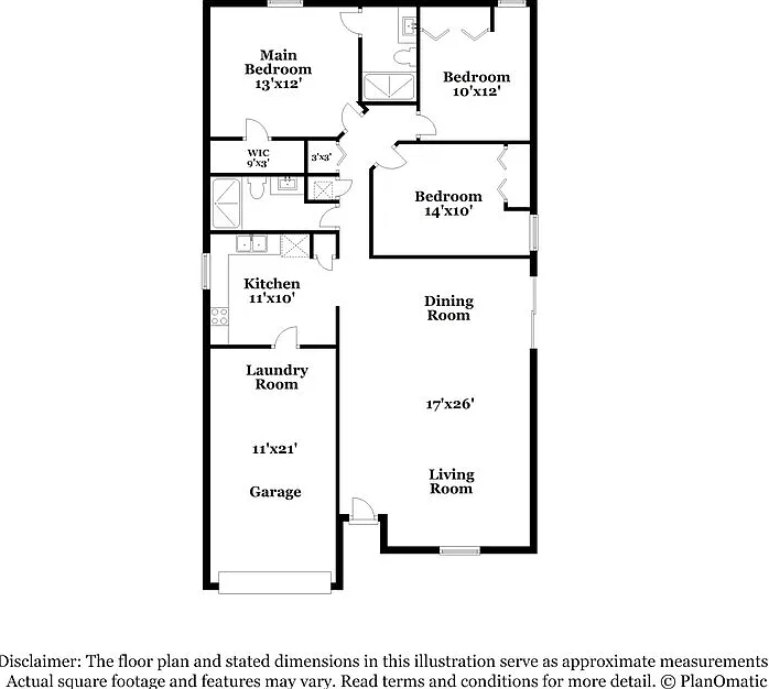 3 bed, 2.0 bath, 1248 sqft, $1,915 — Photo 2