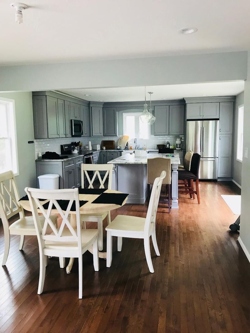  Dining area and kitchen
