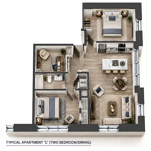 Floor plan FL201