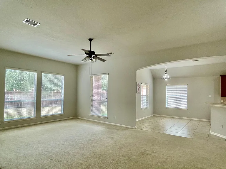 Open-concept living area offering plenty of space for everyday living and entertaining.