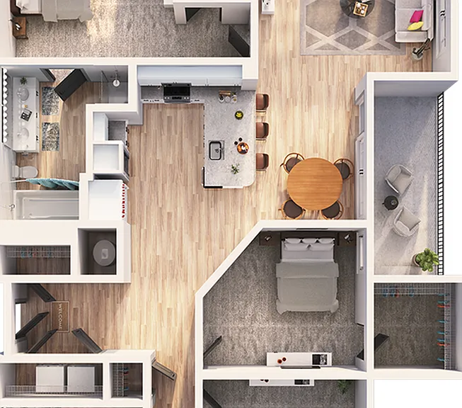 Inkwell Watters Creek - C2C Floor Plan Inkwell Watters Creek - C2C Floor Plan