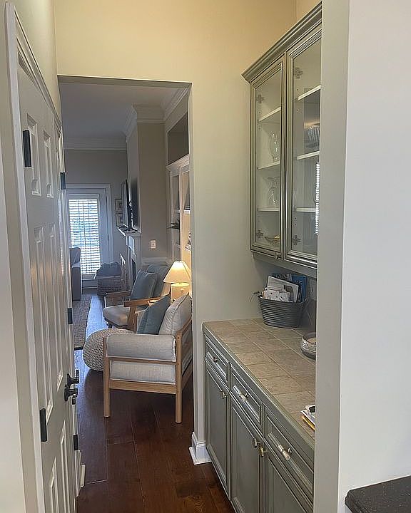 Pantry and bar