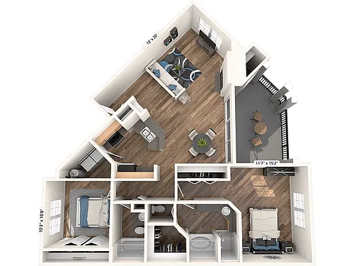 Floor plan Milano