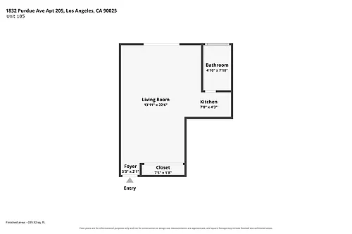 Floor plan 1832-105
