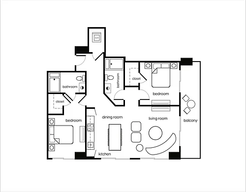 Floor plan B4