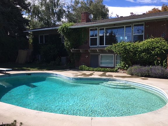 Private backyard pool