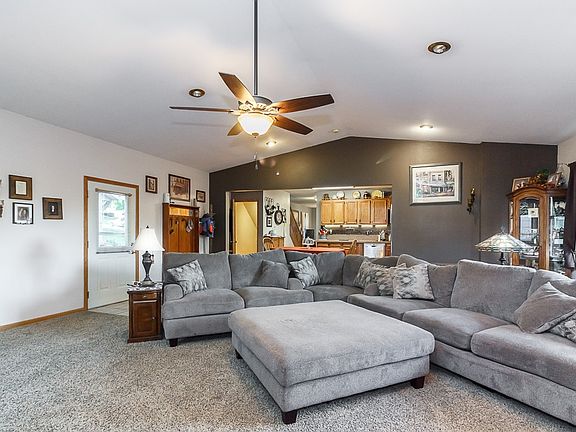 vaulted great room