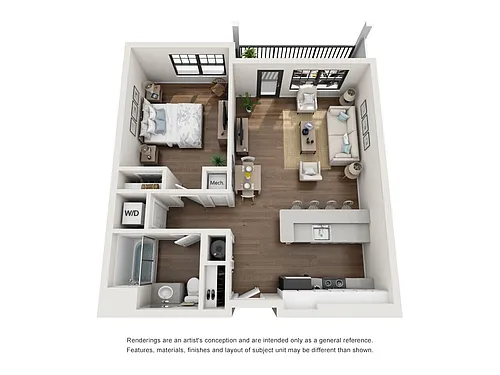 Floor plan 1B