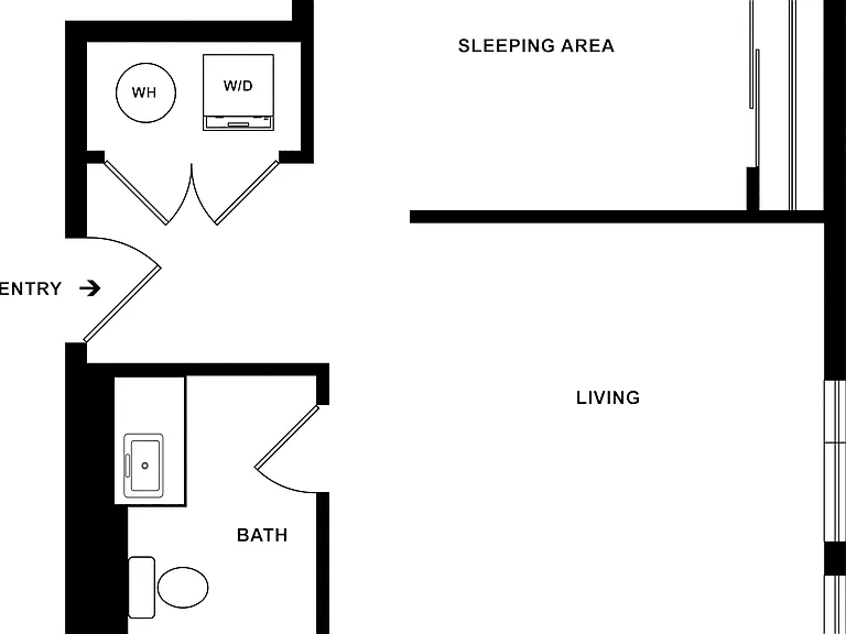 1 bed / 1 bath A2 557 sf 1 bed / 1 bath A2 557 sf