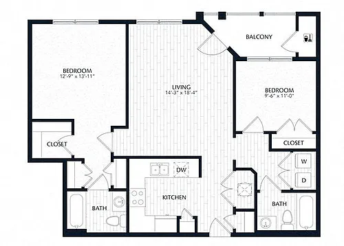 Floor plan Hampton