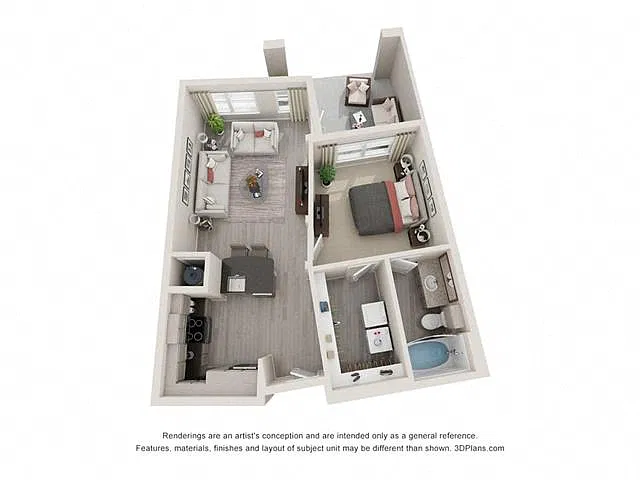 Floor plan St. Johns