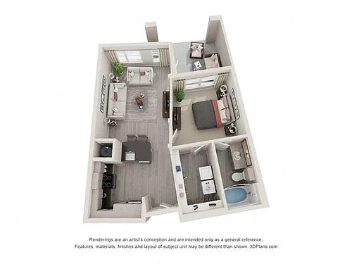 Floor plan St. Johns