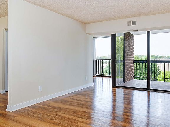 Open living area with private balcony access