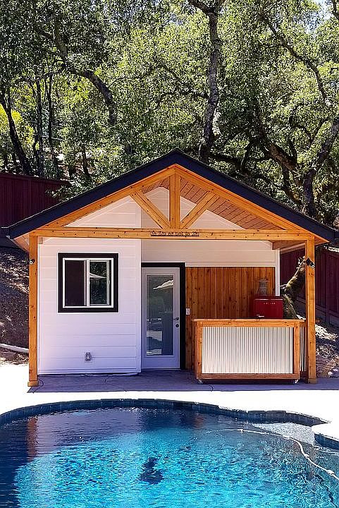 pool house