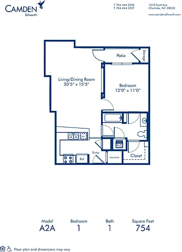 Floor plan A2A