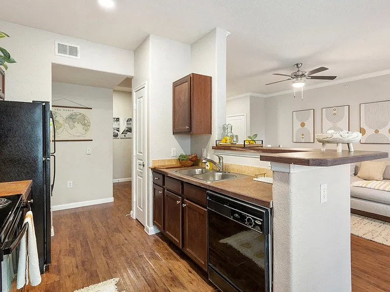 Your kitchen includes designer upgrades!