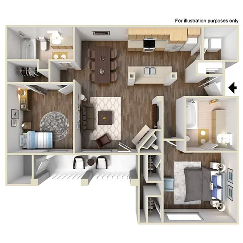 Floor plan Plumas
