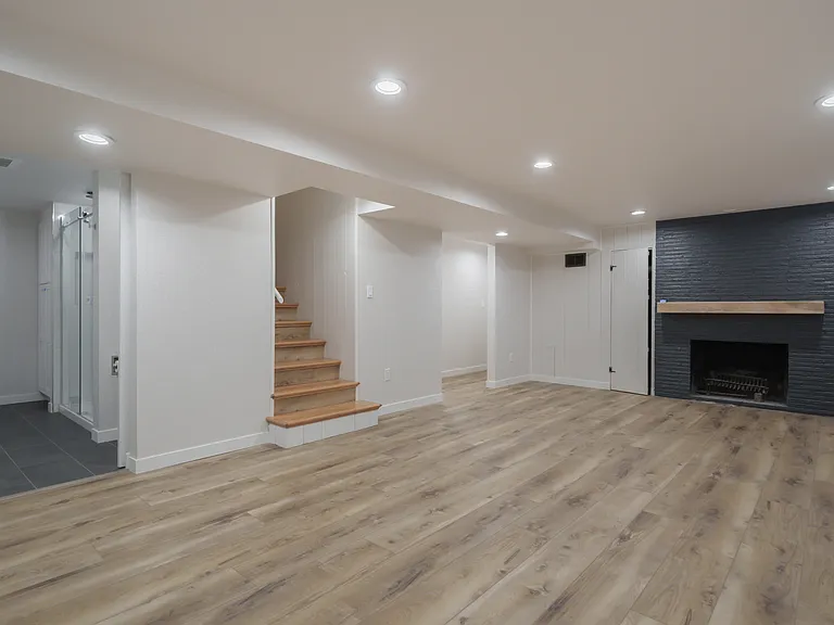 Modern lower level Rec Room!