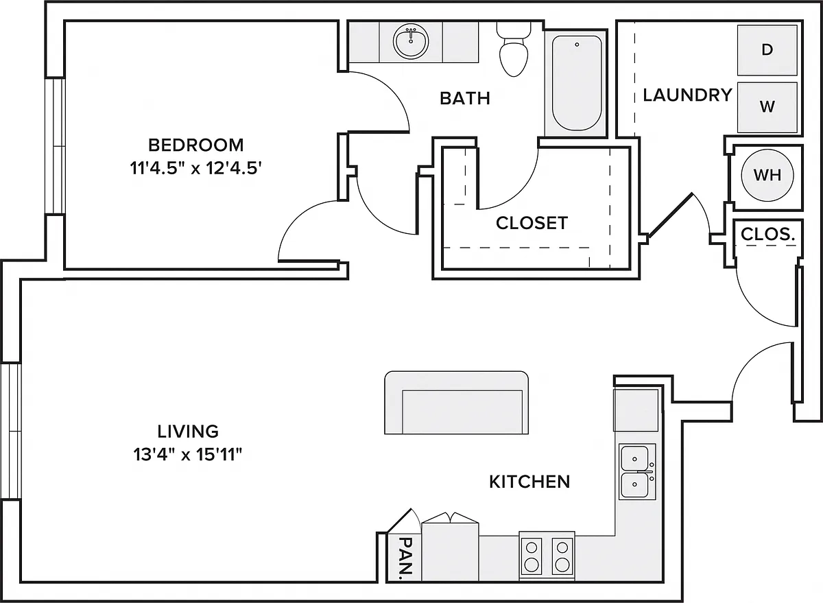 Floor plan A01