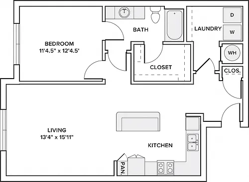Floor plan A01
