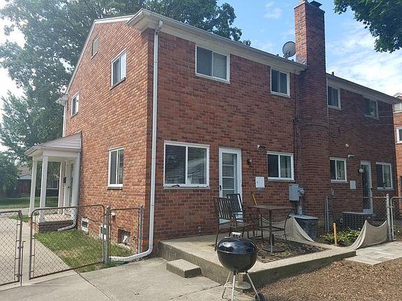 Rear of house