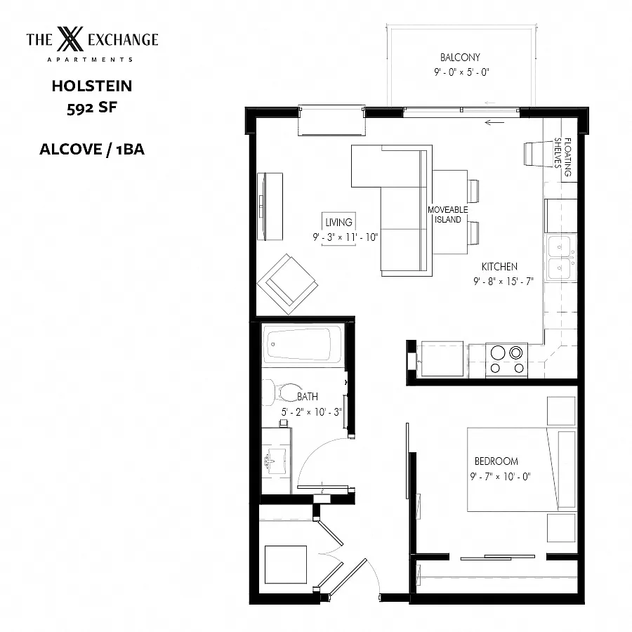 Floor plan Holstein
