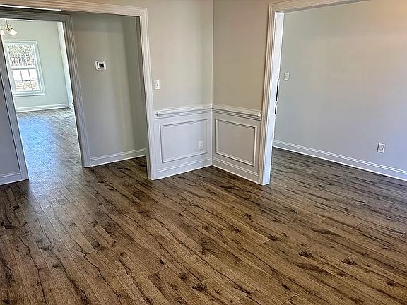 Formal dining rm before painted wainscoting