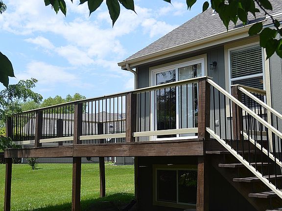 Large Deck off Dining area
