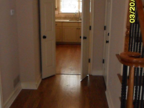 Foyer hall way - new floors