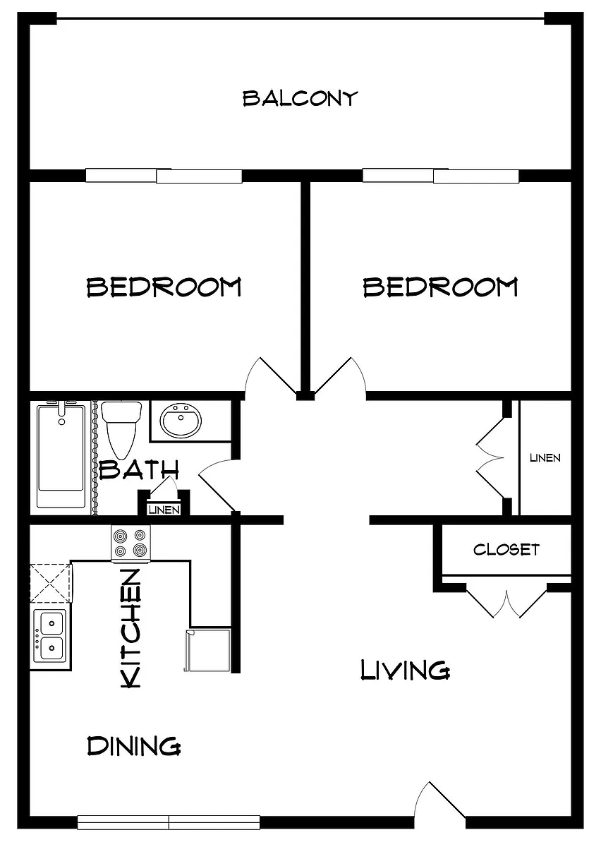 Floor plan B1